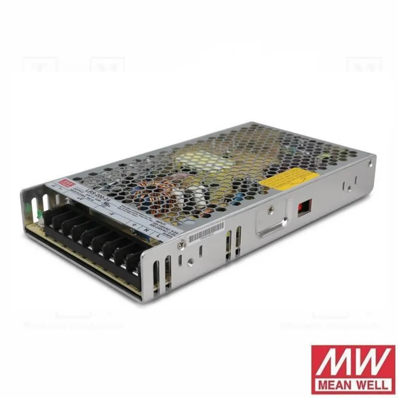 Stock Limitado Fuente alimentacion Mean Well LRS-200-24 200w 24v