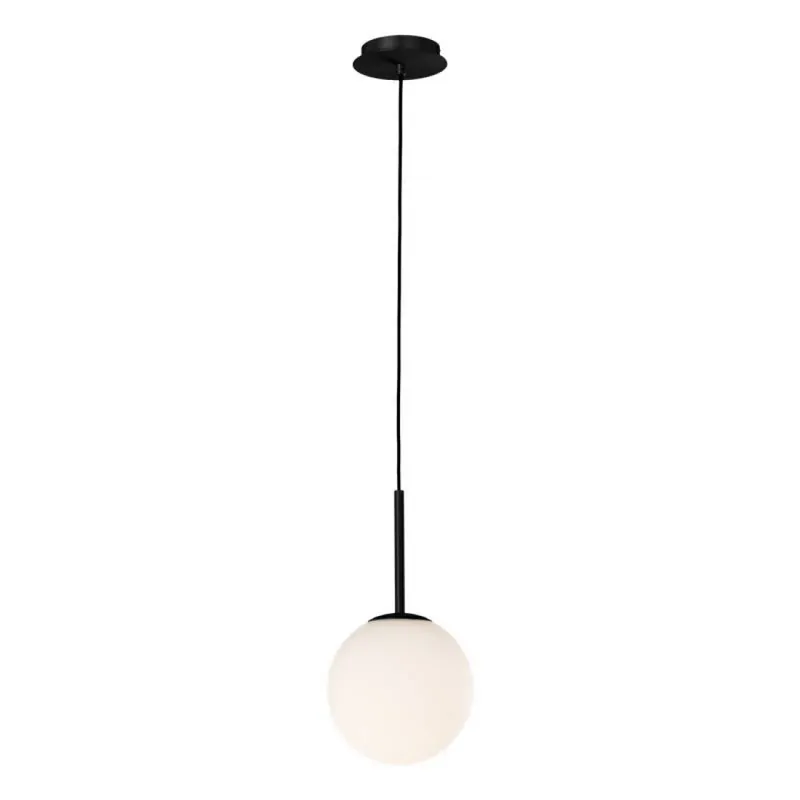Lámpara colgante Parma E27 cristal - ACB Negro Venta Final