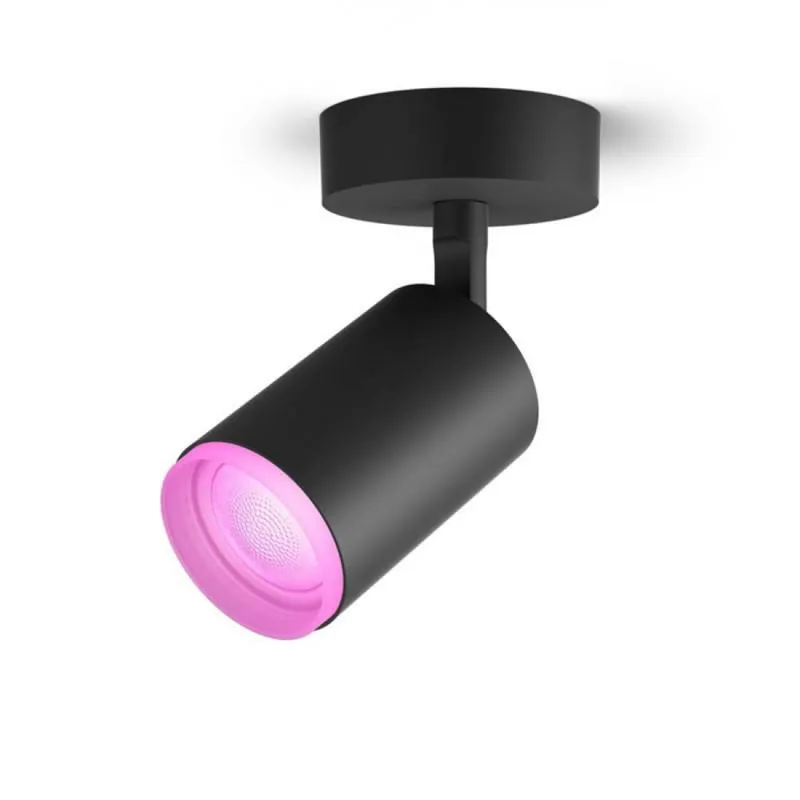 Venta Final Foco de superficie Fugato Hue LED Blanco y Color (CCT + RGB) - Philips Blanco