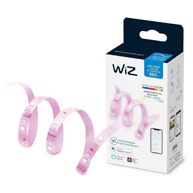 Extension 1M Tira LED WIFI RGB IP20 flexible - WiZ Ordenar Ahora Mismo