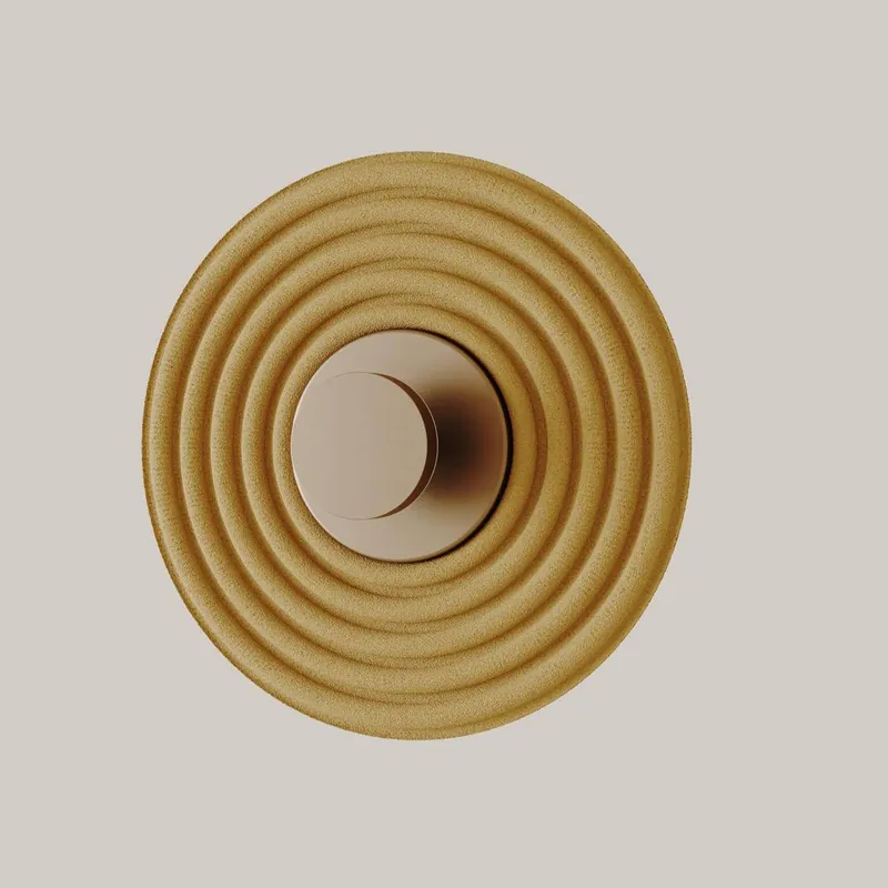 Aplique de pared Tico LED disco acústico - Aromas Oro mate Compra Ahora