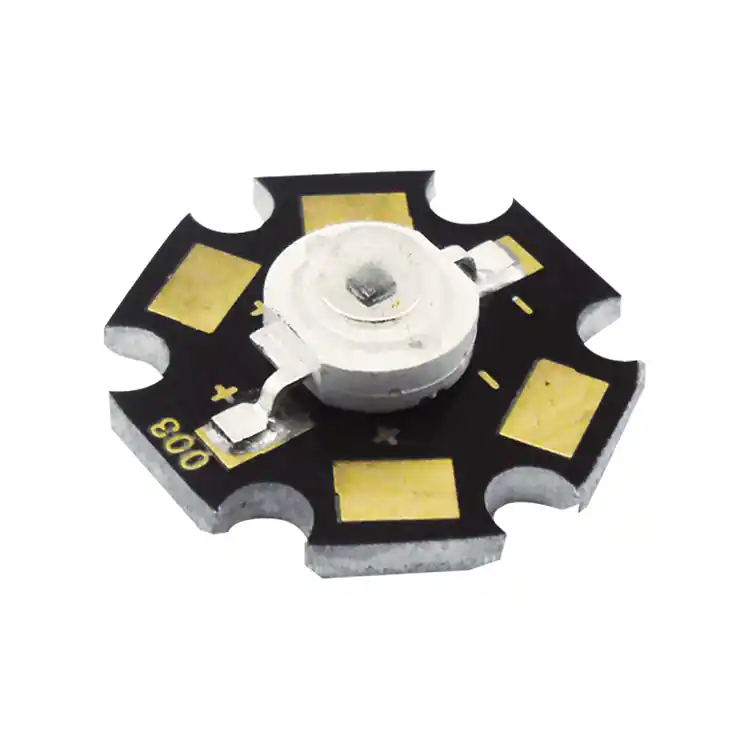 LED High Power, Amarillo 595nm 65lm, 2-2.4V 1W 350mA Última Versión