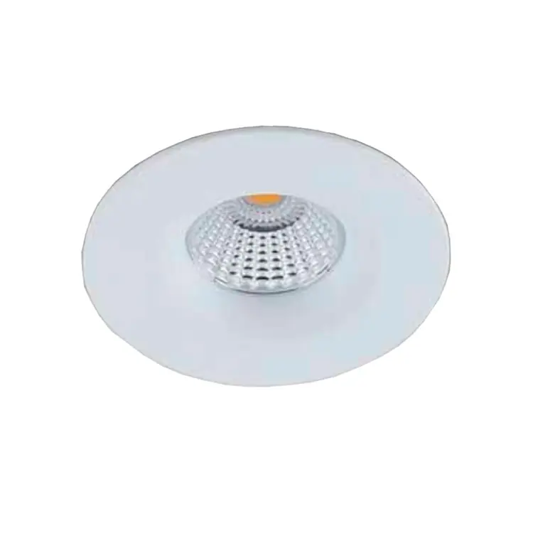 Entrega Rápida Empotrable redondo blanco mate 7W 60º Ø98mm 3000K