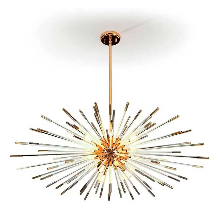 Colgante 9 Luces Eva Oro Solo Por Tiempo Limitado