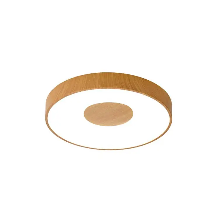 Precio Bajo Plafón 38cm 56W 2700-5000ºK Coin Madera