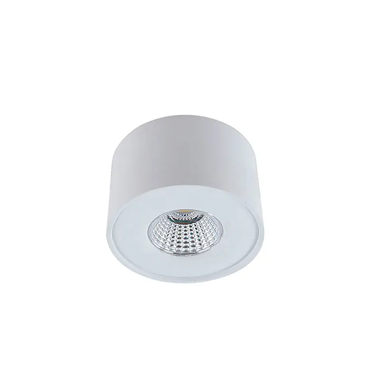Cilindro fijo 5W blanco mate 60º 3000K d90mm Disponible Ahora