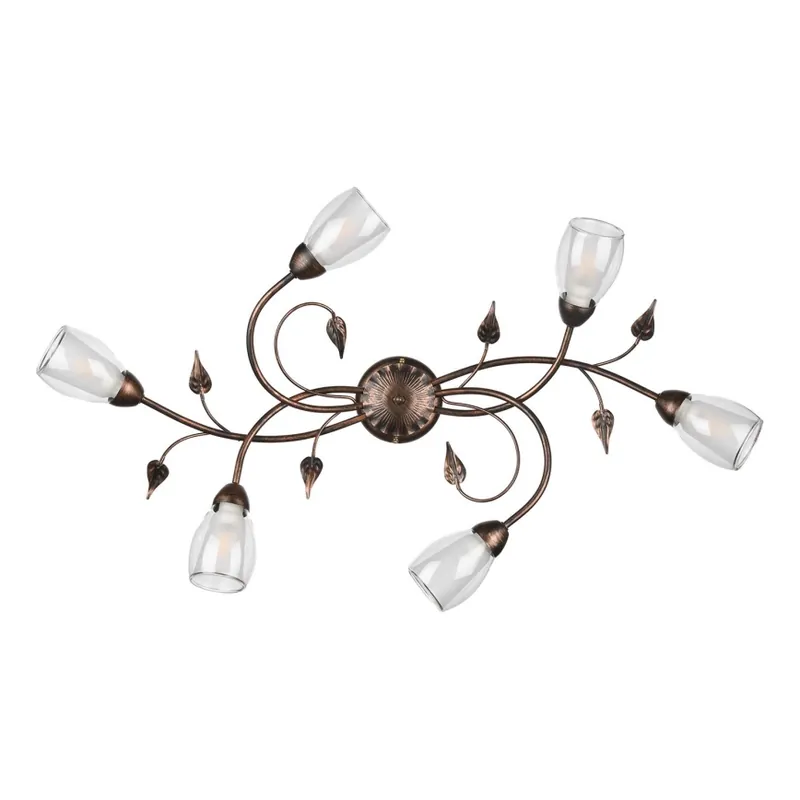 Económico ONLI - Plafón LILIANA 6xE14/6W/230V