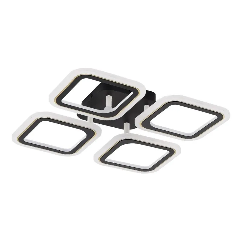 Zuma Line - Plafón LED regulable LED/30W/230V 3000-6000K negro + control remoto Directo De Fábrica