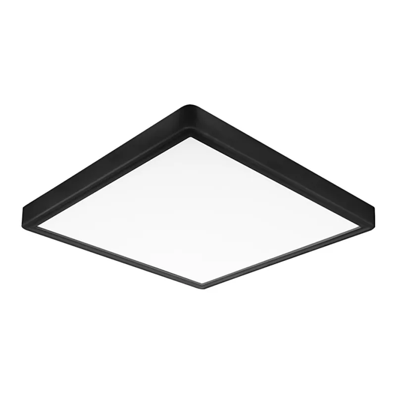 Top Light - Plafón LED REVIT LED/24W/230V 3000/4000/6500K 30x30 cm negro Descuento