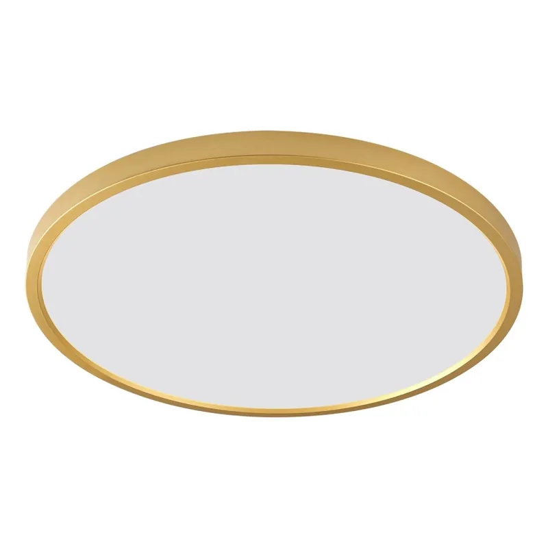 Zuma Line - Lámpara de techo LED 36W 230V, 3000/4000/6000K, Ø 40 cm, acabado dorado Pago Seguro