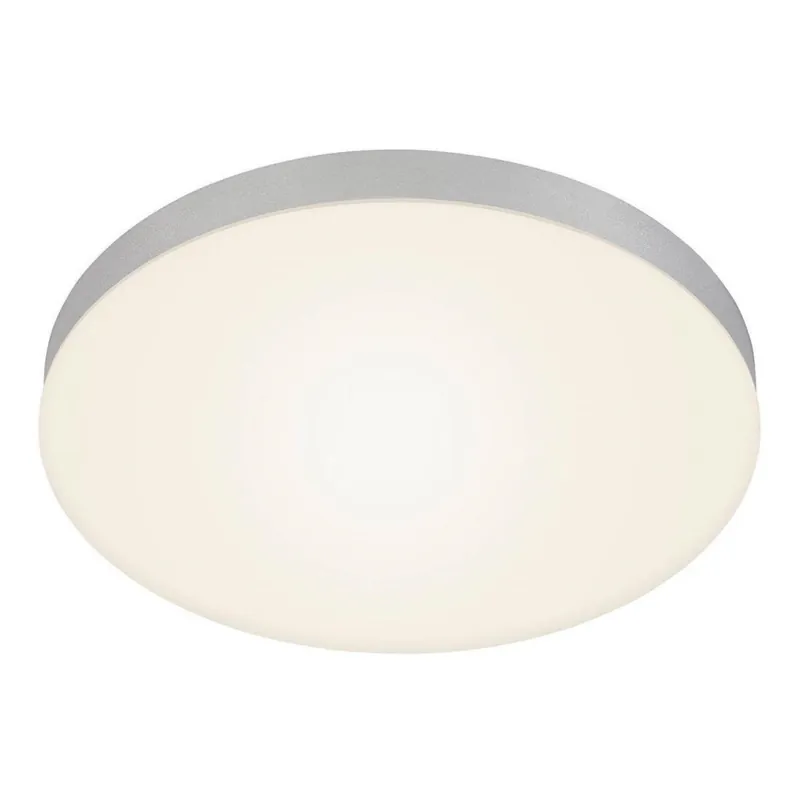 A Buen Precio Briloner 7068-014 - Plafón LED FLAME LED/24,5W/230V 3000K diá. 38 cm plata