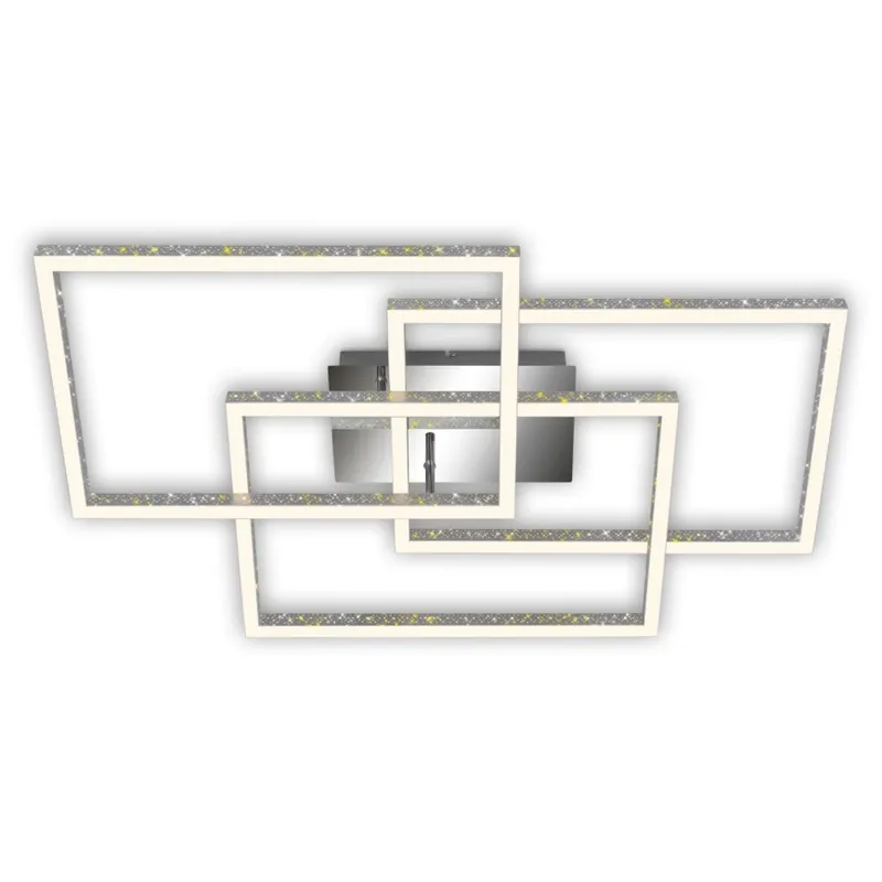 Favorito De Clientes Brilo - Plafón LED regulable FRAME LED/57W/230V 3000K cromo mate