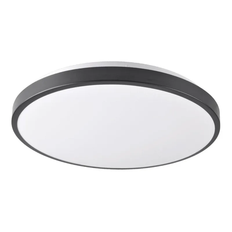 Plafón LED KERN LED/24W/230V negro Última Versión