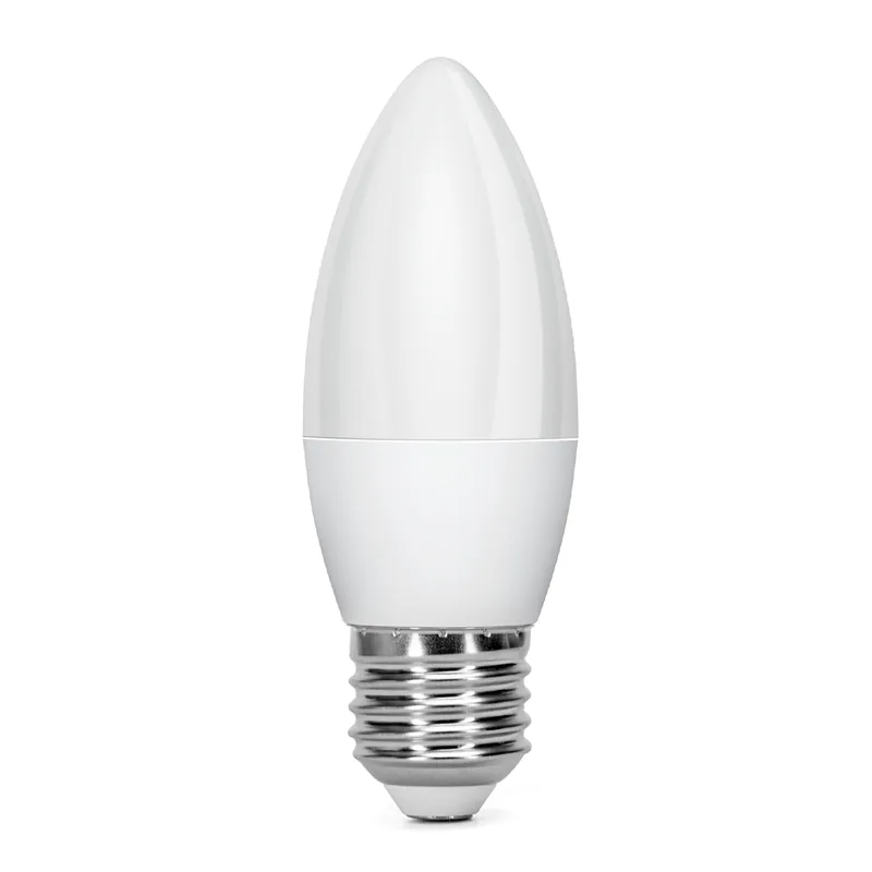 LED C37 E27 9W Luz Cálida 9W Alta Calidad