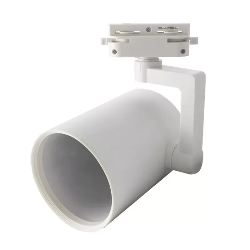 A Buen Precio Foco carril monofásico E27 blanco