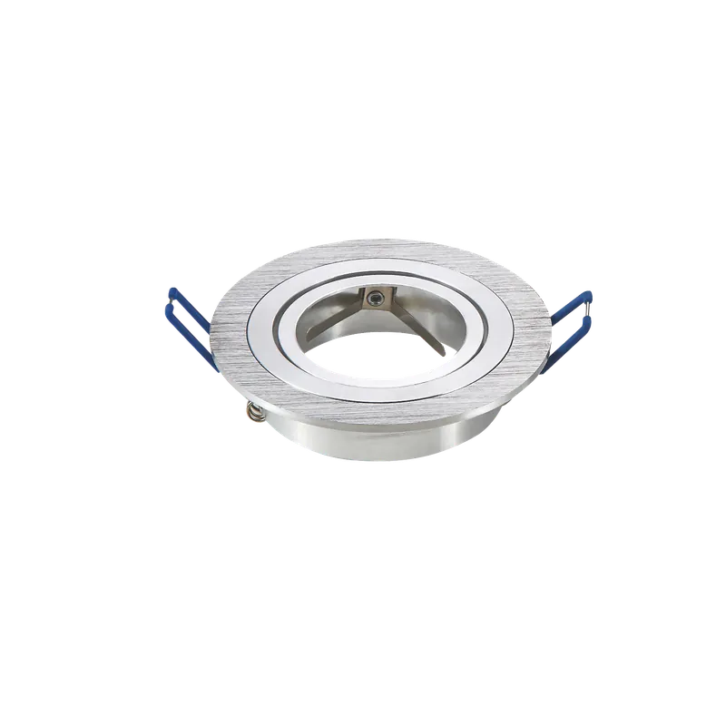Accesorio de la Lámpara de techo de un cabezal Plata D91mm Favorito De Clientes