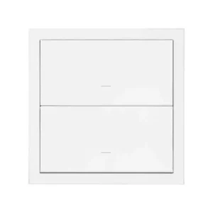 KIT FRONTAL SIMON 100 CON 1 elemento+2 TECLAS BLANCO MATE Súper Precio