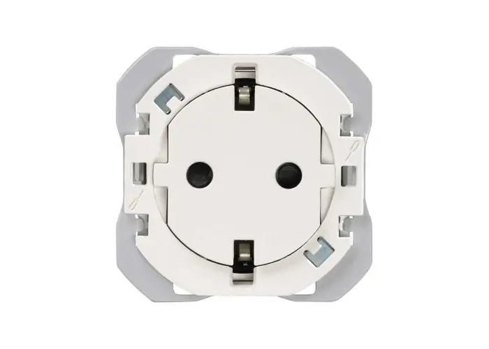BASE DE ENCHUFE SIMON 270 CLEAN SCHUKO BLANCO Oferta