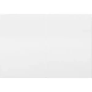 Precio Económico JUEGO 2 TECLAS PARA 2 MECANISMOS SERIE CORAL EN BLANCO