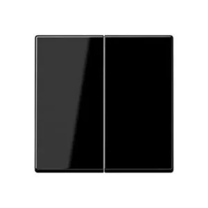 TECLA DOBLE INTERRUPTOR PULSADOR A500 NEGRO Última Oportunidad