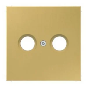 Garantía De Devolución De Dinero PLACA PARA BASES ANTENA TV LATÓN CLASSIC
