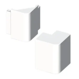 ANGULO EXTERIOR PVC 60x60 U24X BLANCO NIEVE Súper Precio