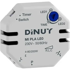 MINUTERO ELECTRÓNICO CAJA DE MECANISMO 2 HILOS PARA LÁMPARAS LED Mejor Precio