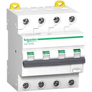 INTERRUPTOR ACTI9 IC60N RCBO 4P 16A 30mA 6ka SI Envío Inmediato