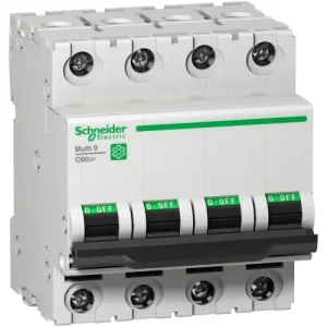 INTERRUPTOR AUTOMÁTICO EN MINIATURA C60N UL1077 4P CURVA D 25A BOX Últimas Unidades