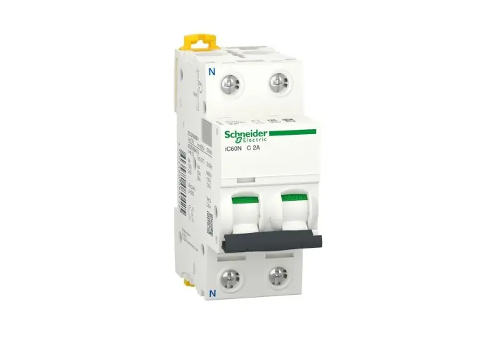 Más Vendido INTERRUPTOR AUTOMÁTICO MAGNETOTÉRMICO iC60N 1P+N 2A CURVA-C