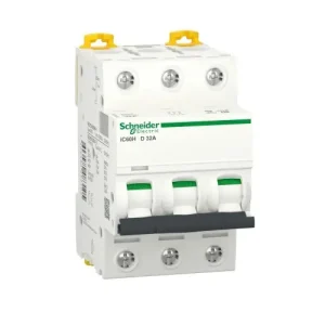 Compra Hoy INTERRUPTOR AUTOMÁTICO MAGNETOTÉRMICO iC60H 3P 32A CURVA-D