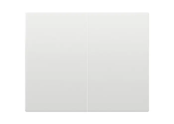 Oferta Flash TECLA DOBLE INTERRUPTOR + CONMUTADOR SERIE IRIS DE COLOR BLANCO