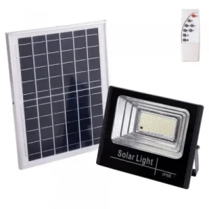 Proyector LED Solar 100W 6500K Panel: 6V/12W Batería: 3,2V/8000MaH Control Remoto Ocasión Especial