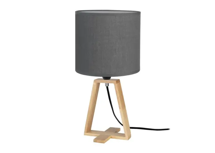 LUMINARIA SOBREMESA NUTS E27 15W GRIS Devolución Gratuita