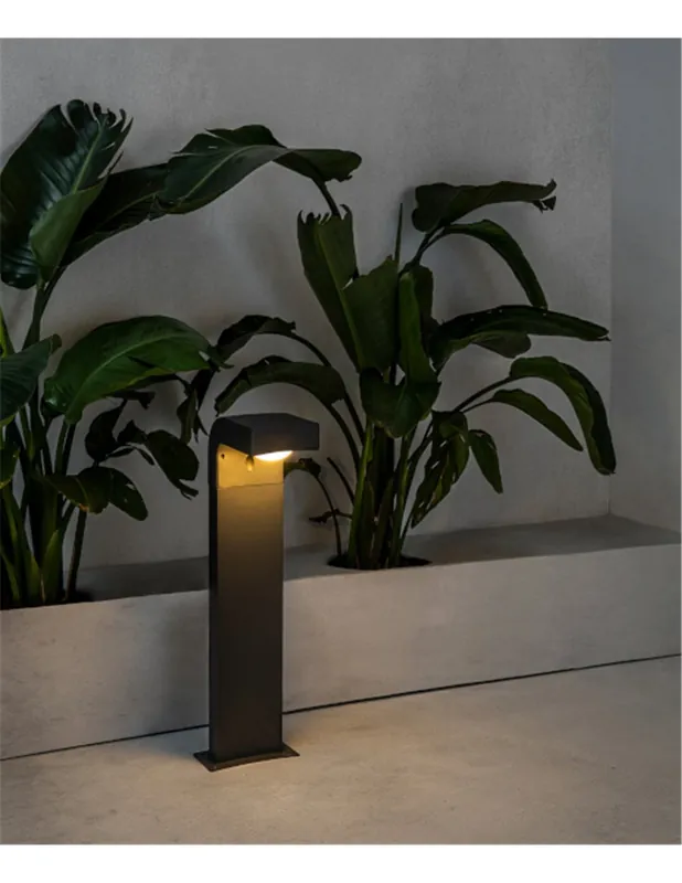 Entrega Rápida Lámpara baliza Klamp - Faro - Lámpara de exterior, acabado gris oscuro, IP44