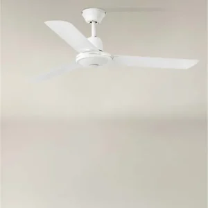 Ventilador de techo Eco Indus - Faro - Ventilador sin luz blanco Mejor Precio