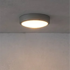 Lámpara Plafón Yen - Faro - Aplique exterior redondo en metal Precio Económico