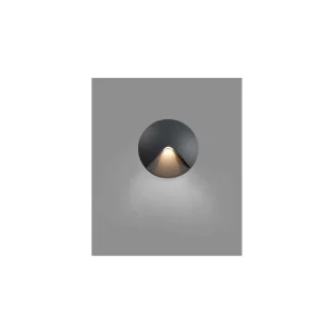 Pago Seguro Foco Empotrable Uve - Faro - Foco de exterior redondo, luz en forma de V, SMD LED 2W 3000K