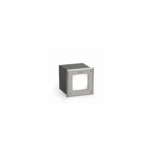 Certificado Empotrable de suelo Led-18 - Faro - Foco cuadrado INOX para exterior