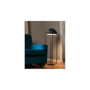 Novedad Lámpara de pie Jellyfish - Faro - Lámpara moderna negra, LED