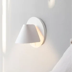 Precio Bajo Aplique de pared Noon - Faro - Lámpara de pared blanca, estilo sencillo y moderno