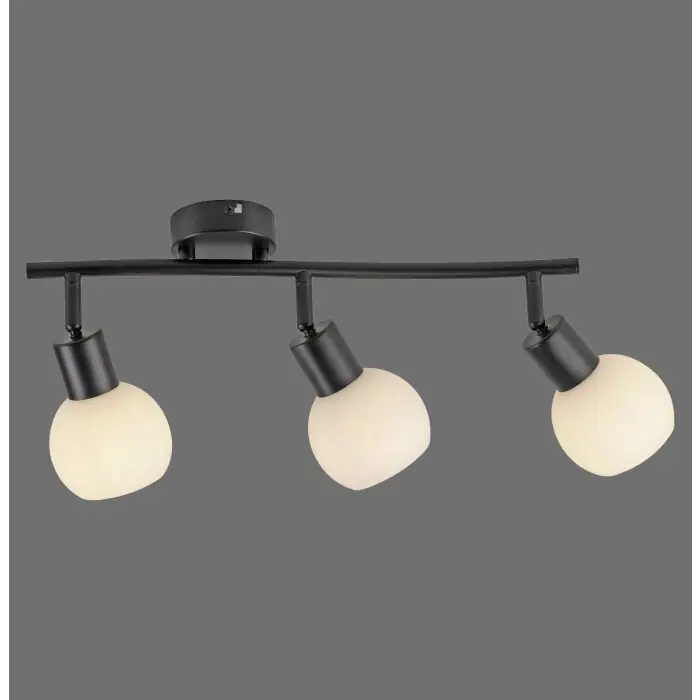 A Buen Precio Lámparas Leuchten Direkt LOKI Plafones LED Negro, 3 luces