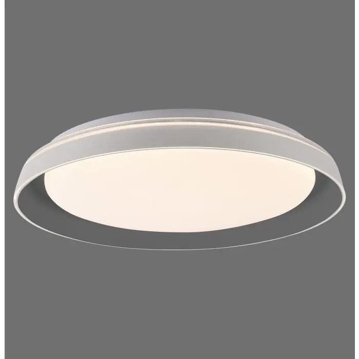 Compra Hoy Lámparas Leuchten Direkt SATI Plafones LED Gris, 1 luz