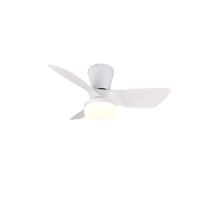 Directo De Fábrica Lámparas Reality mit lámpara ventilador de techo LED Blanca, 1 luz, Mando a distancia