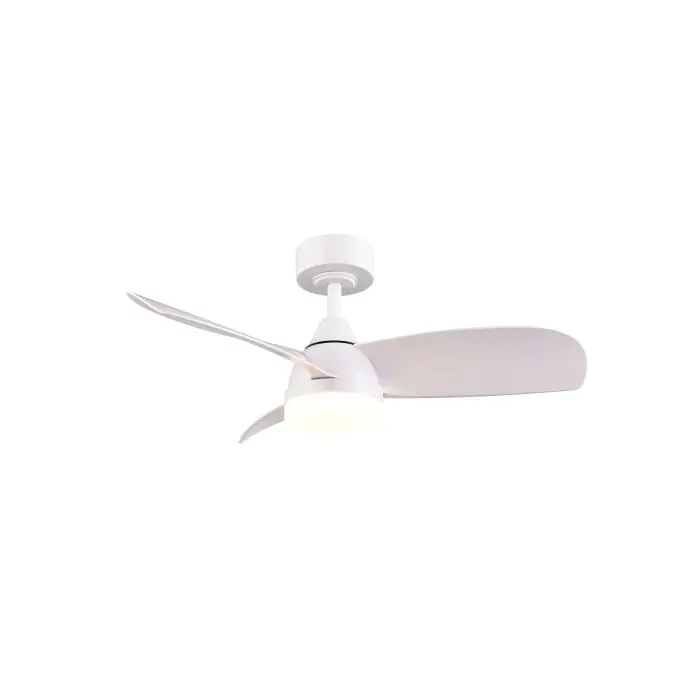 Última Versión Lámparas Reality mit lámpara ventilador de techo LED Blanca, 1 luz, Mando a distancia