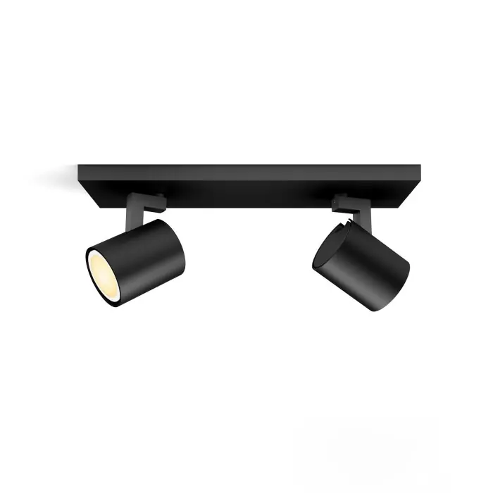Lámparas Philips Runner Plafones Negro, 1 luz Devolución Gratuita