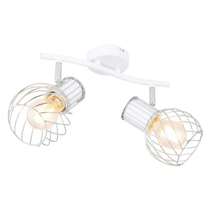 Globo MAIDA Proyector Blanca, 2 luces Precio Bajo