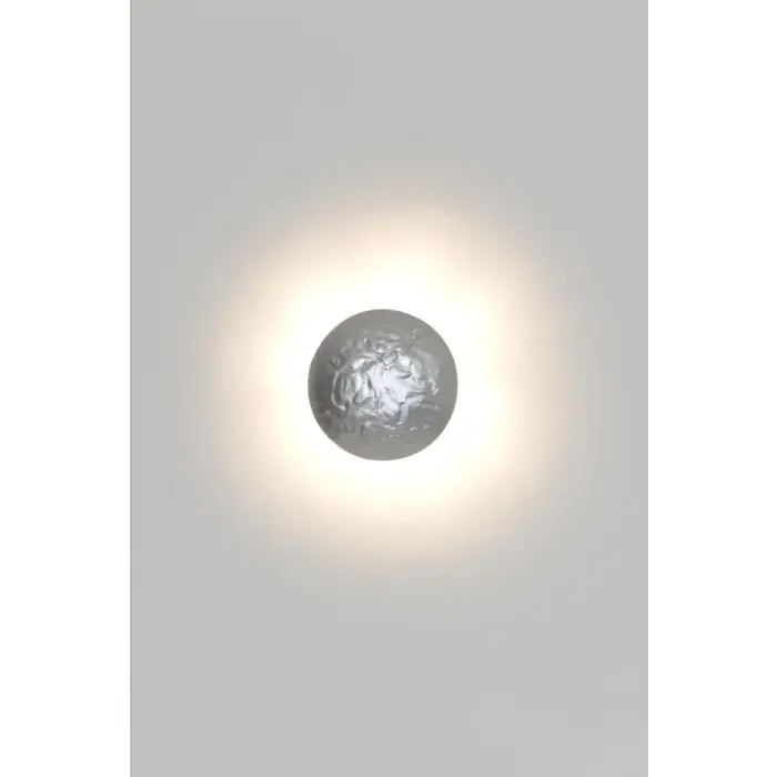 Novedad Holländer GIALLO Aplique LED Plata, 1 luz