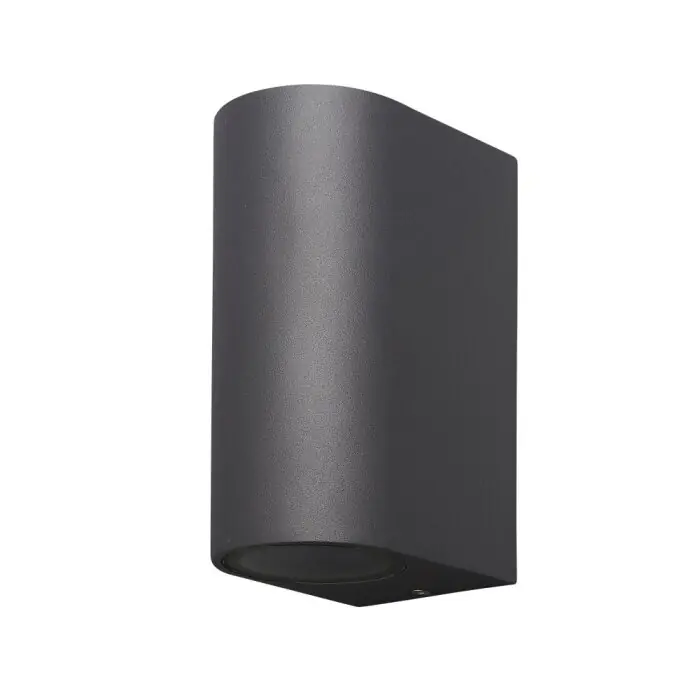 Aplique para exterior Mantra KANDANCHU Gris, 2 luces Precio De Fábrica