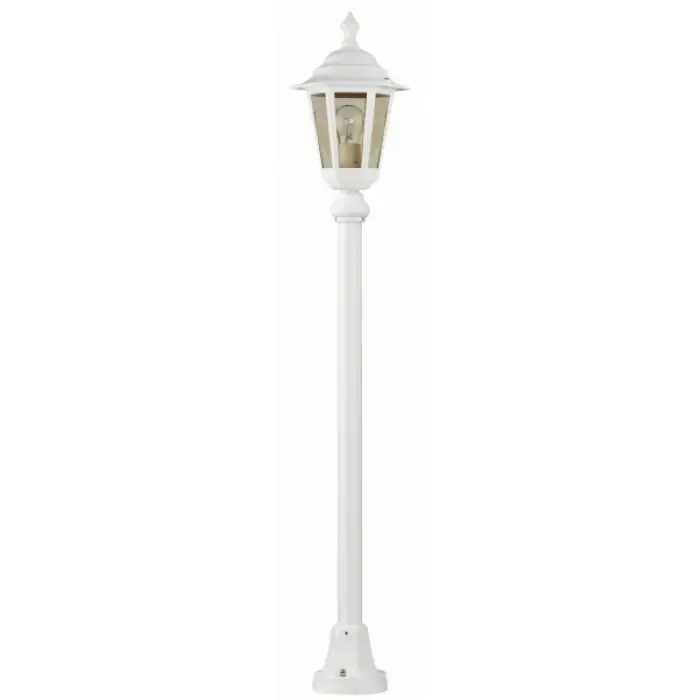 A Buen Precio Lcd Lennestadt Lámpara de pie Blanca, 1 luz